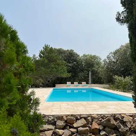 Villa Luxurious Family House With Pool In Ardeche. Les Vans Exterior foto