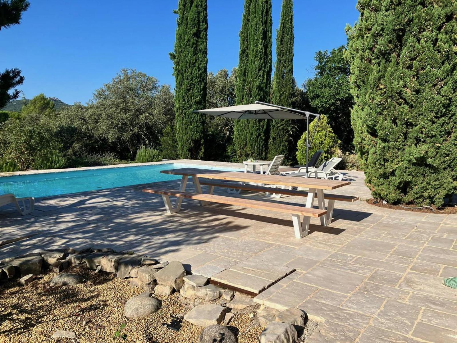 Luxurious Family House With Pool In Ardeche. Villa *